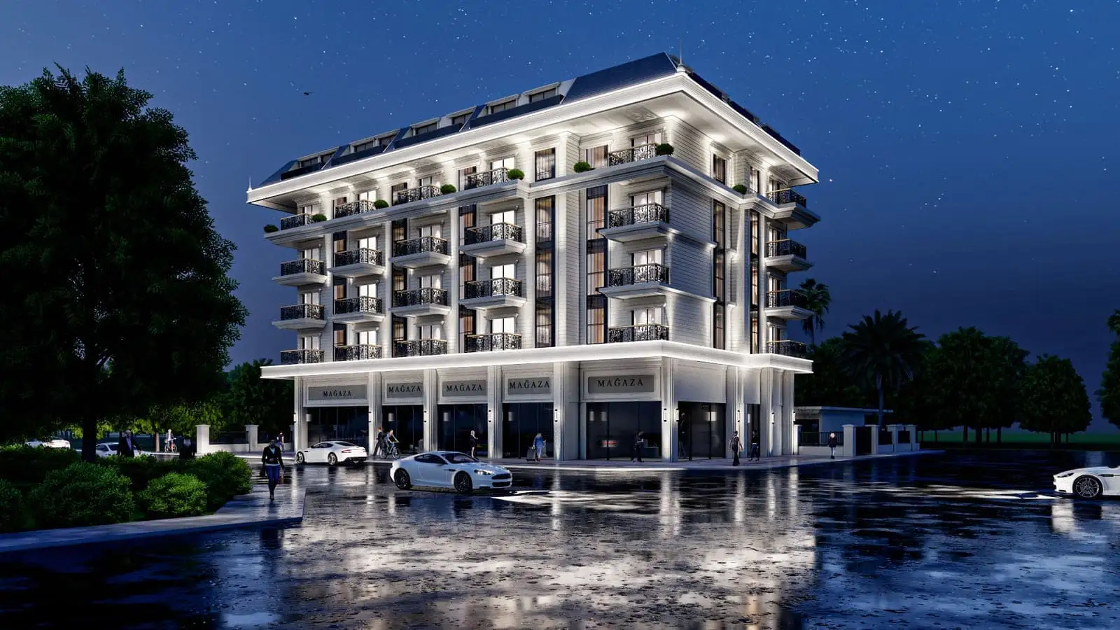 Квартира 56м² в Турции, Каргыджак. Стоимостью 169000€ аренда фото-7