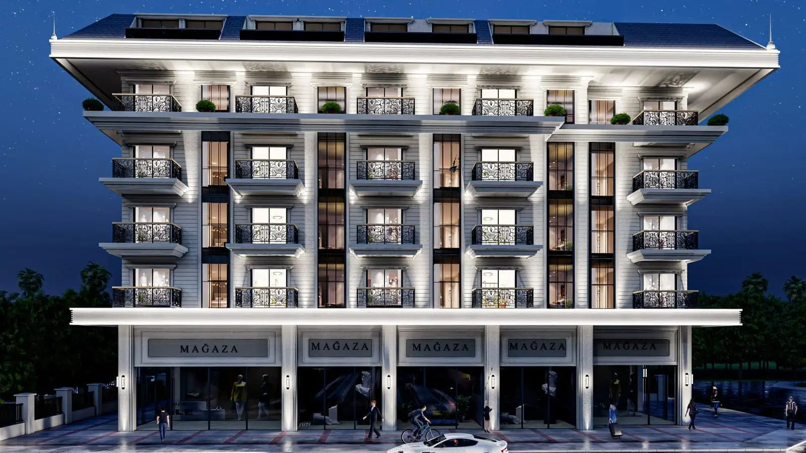 Квартира 56м² в Турции, Каргыджак. Стоимостью 169000€ аренда фото-8