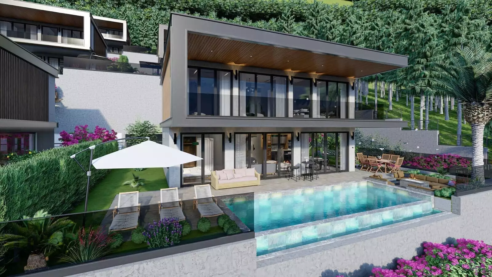 Вилла 305м² в Турции, Аланья. Стоимостью 1900000€ аренда фото-5