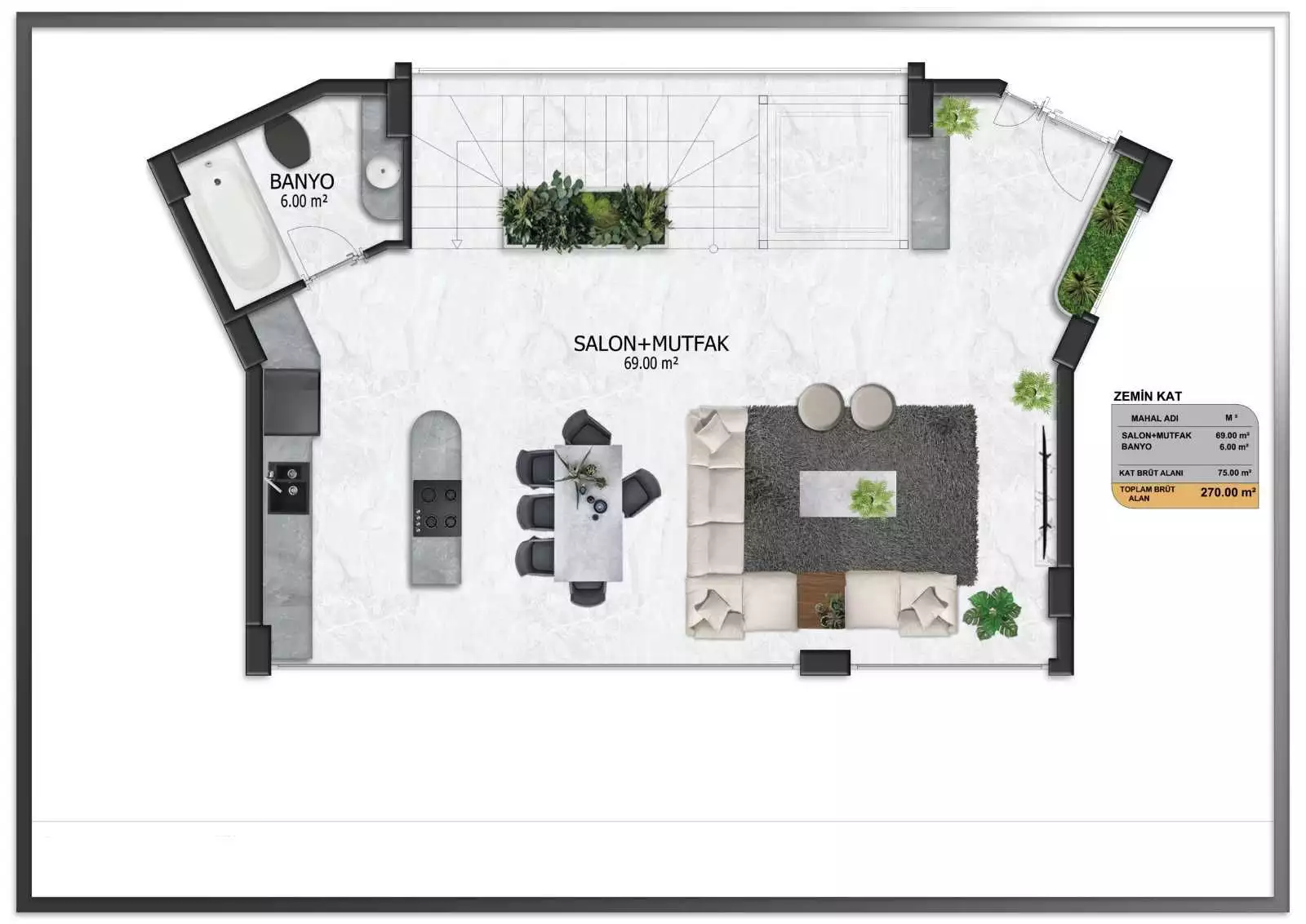 Вилла 450м² в Турции, Аланья. Стоимостью 940000€ аренда фото-12