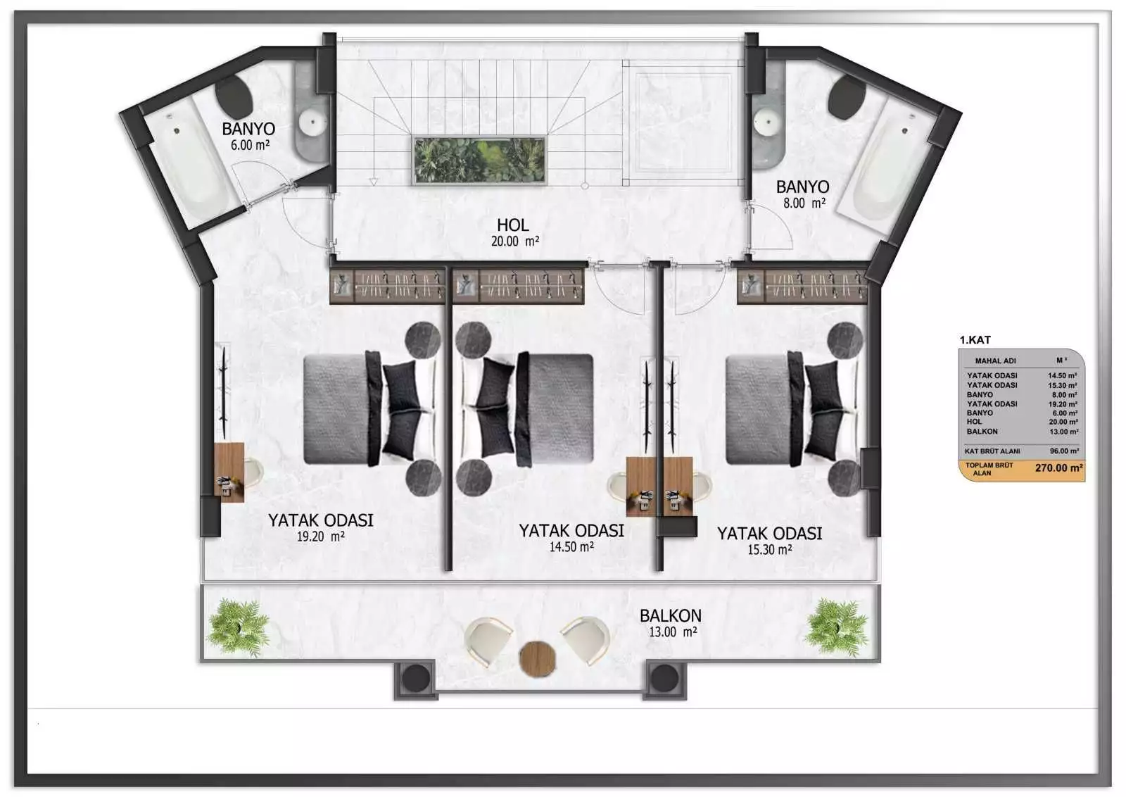 Вилла 450м² в Турции, Аланья. Стоимостью 940000€ аренда фото-14