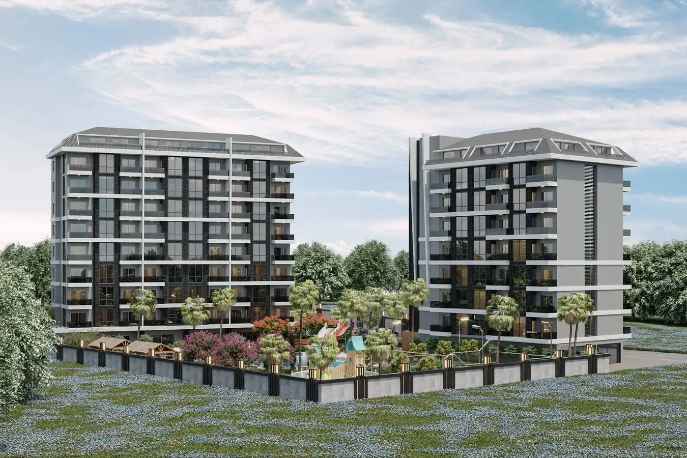 Квартира 53м² в Турции, Конаклы. Стоимостью 120000€ аренда фото-1