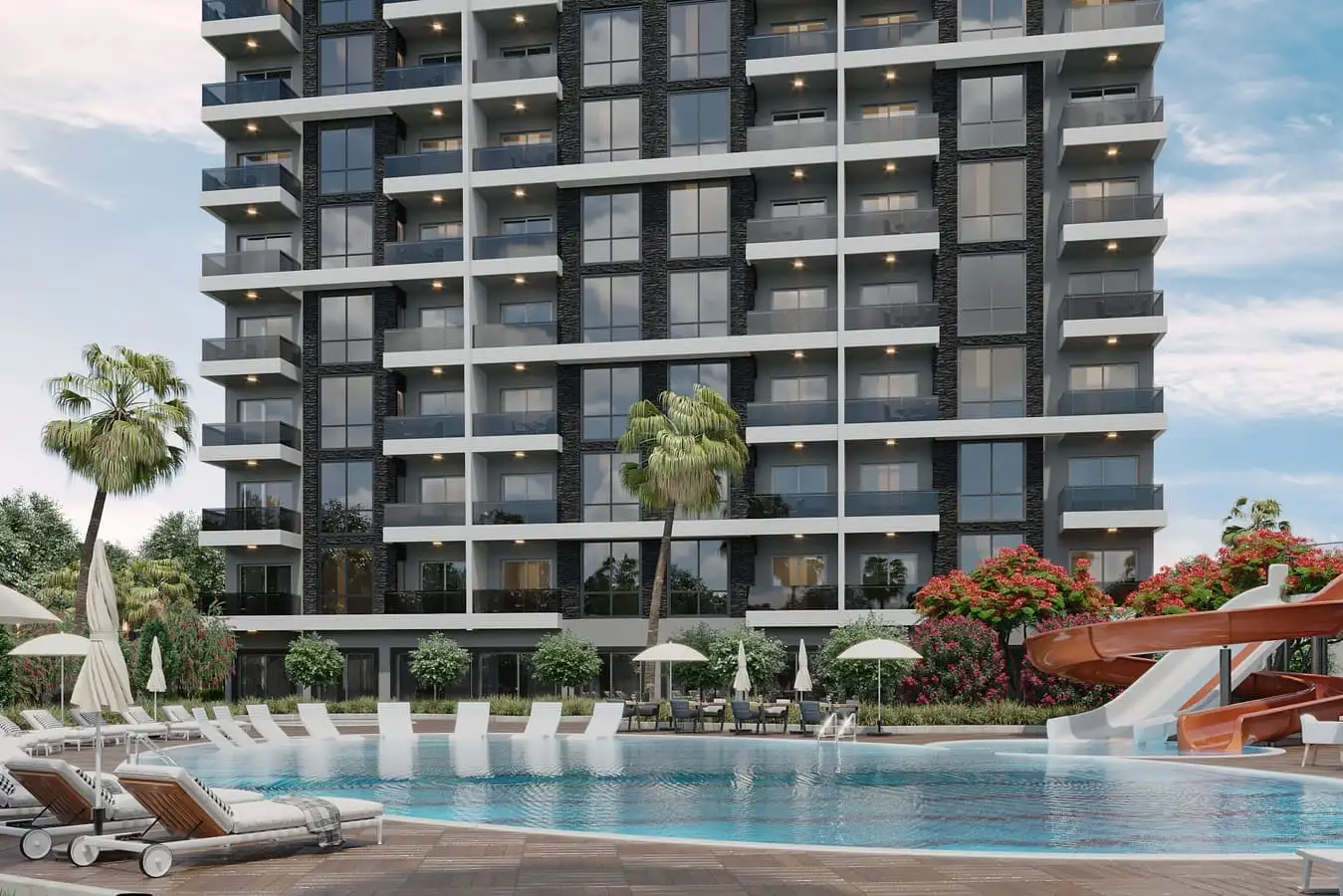 Квартира 53м² в Турции, Конаклы. Стоимостью 120000€ аренда фото-13