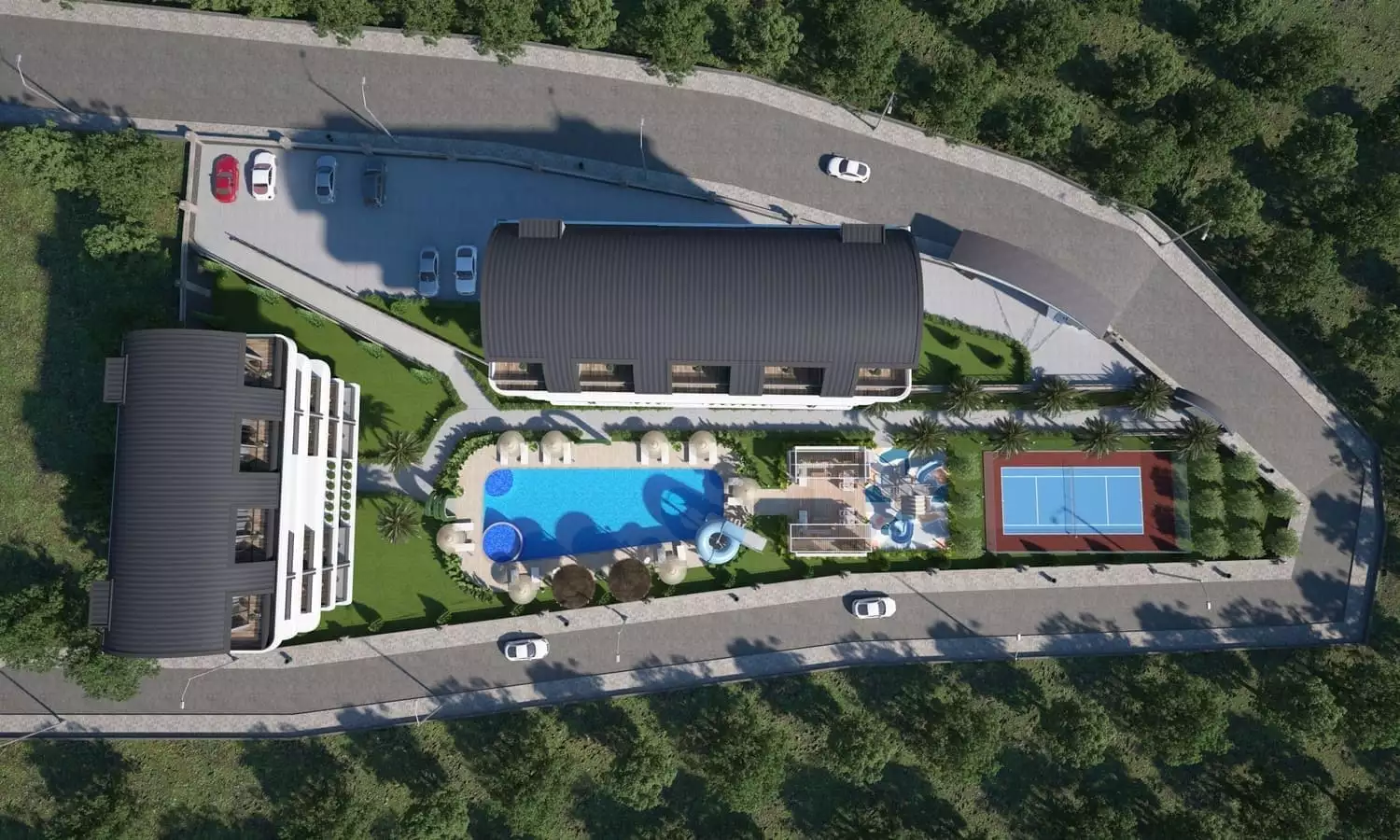 Квартира 48м² в Турции, Каргыджак. Стоимостью 134000€ аренда фото-6