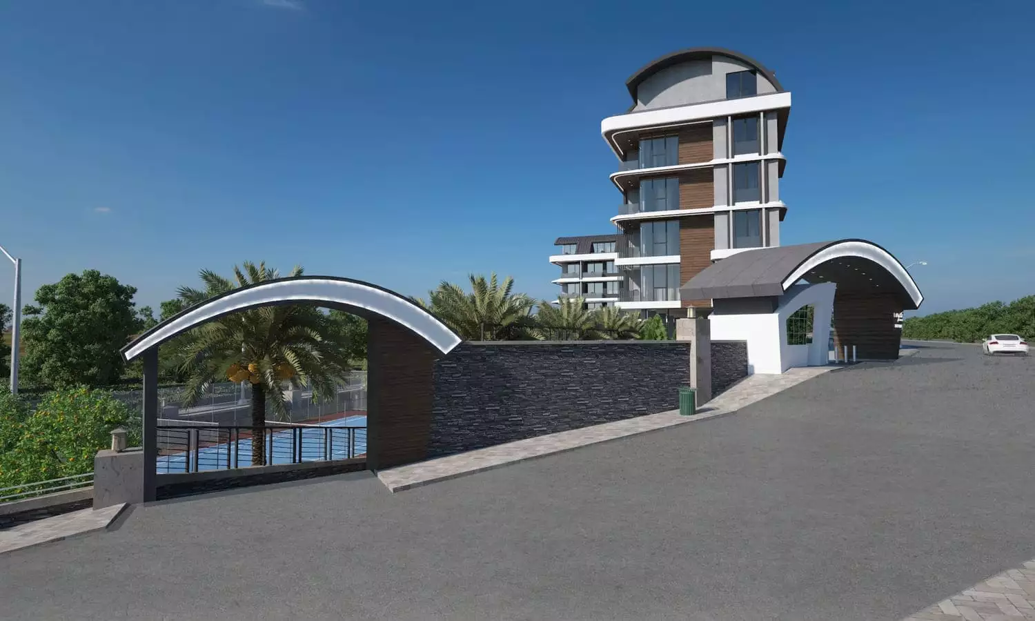 Квартира 48м² в Турции, Каргыджак. Стоимостью 134000€ аренда фото-9