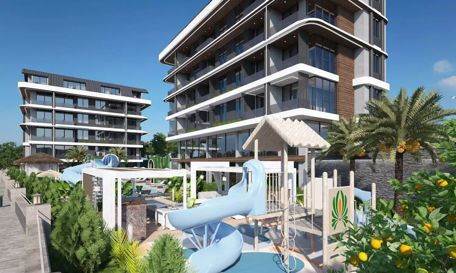 Квартира 48м² в Турции, Каргыджак. Стоимостью 134000€ аренда фото-15