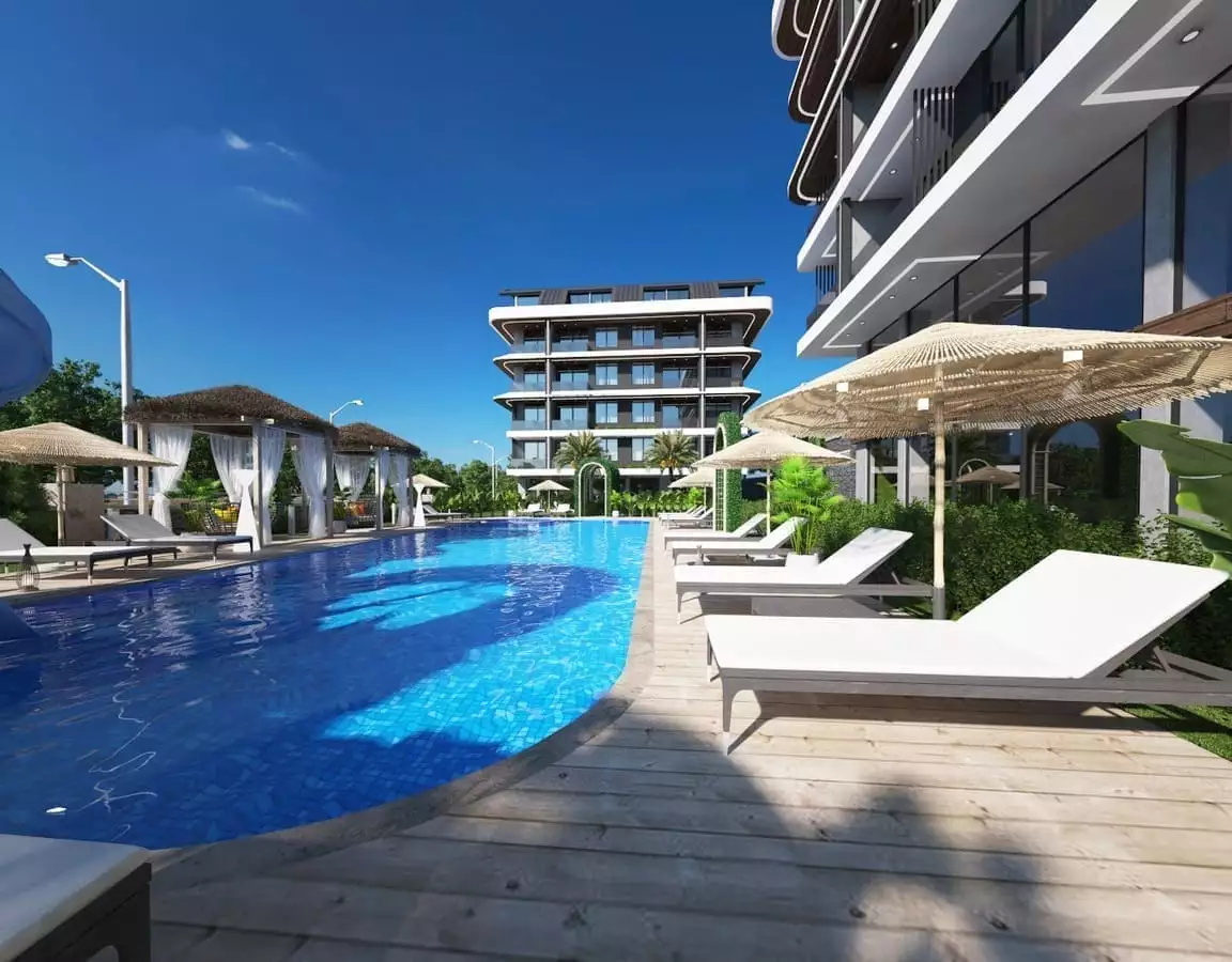 Квартира 48м² в Турции, Каргыджак. Стоимостью 134000€ аренда фото-18