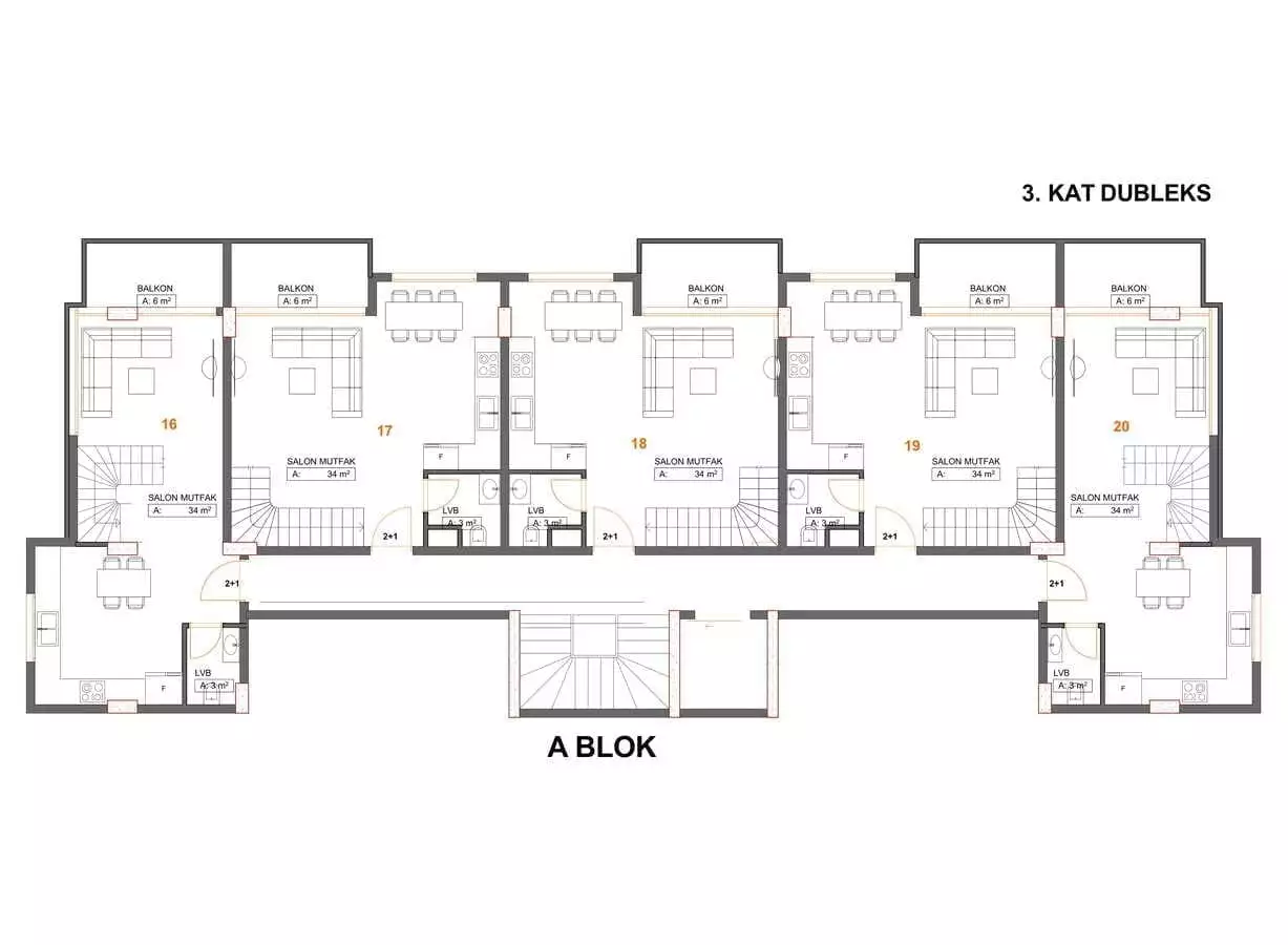 Квартира 48м² в Турции, Каргыджак. Стоимостью 134000€ аренда фото-27