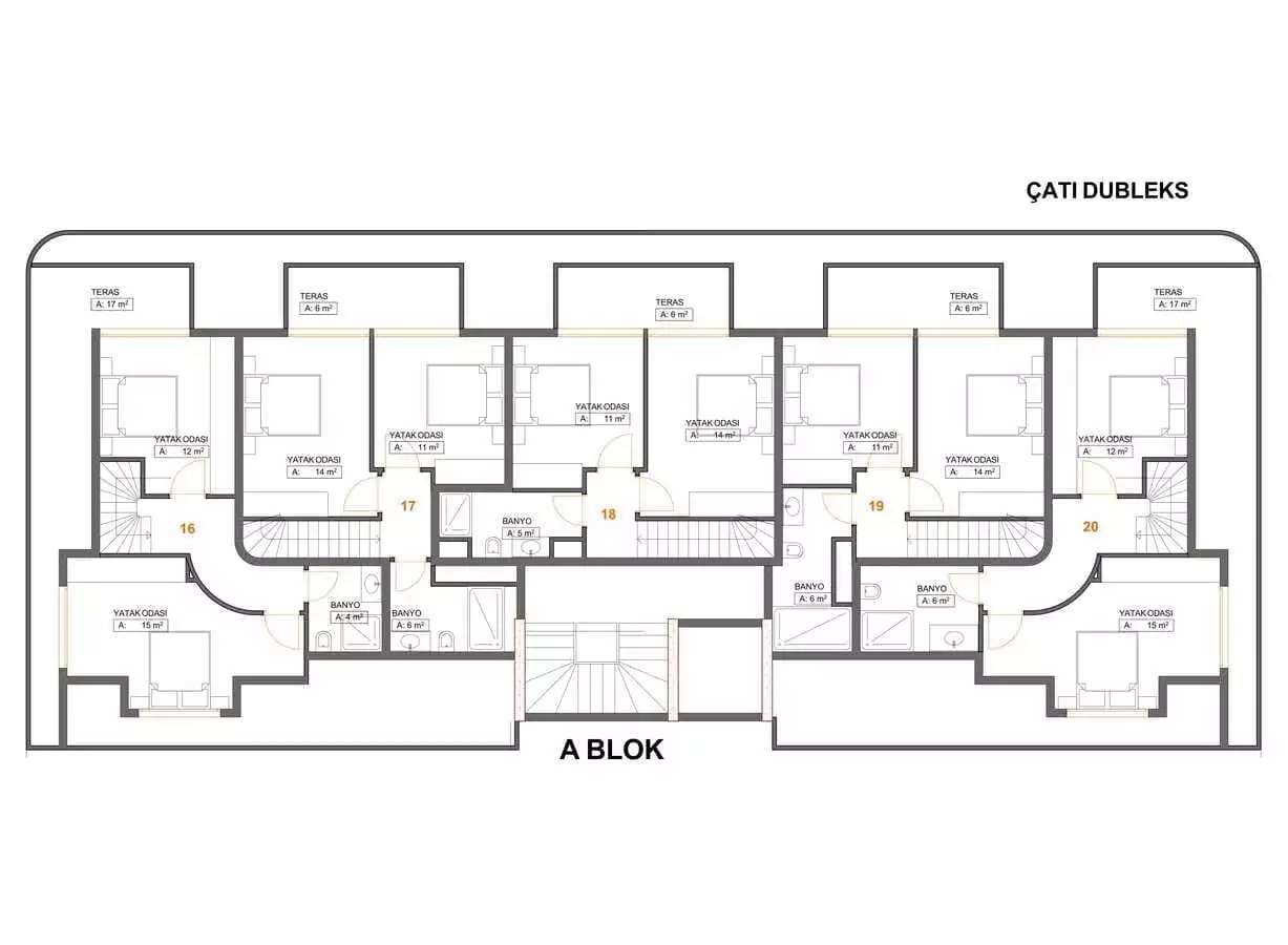 Квартира 48м² в Турции, Каргыджак. Стоимостью 134000€ аренда фото-28
