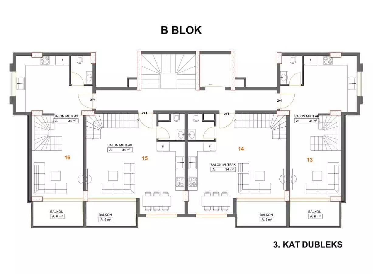 Квартира 48м² в Турции, Каргыджак. Стоимостью 134000€ аренда фото-30