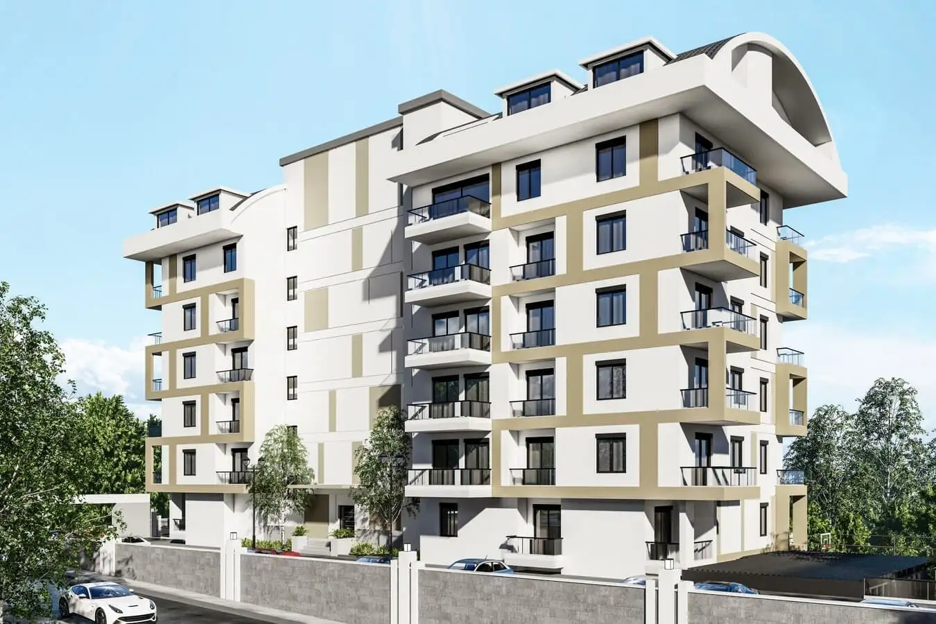 Квартира 82м² в Турции, Газипаша. Стоимостью 189000€ аренда фото-4