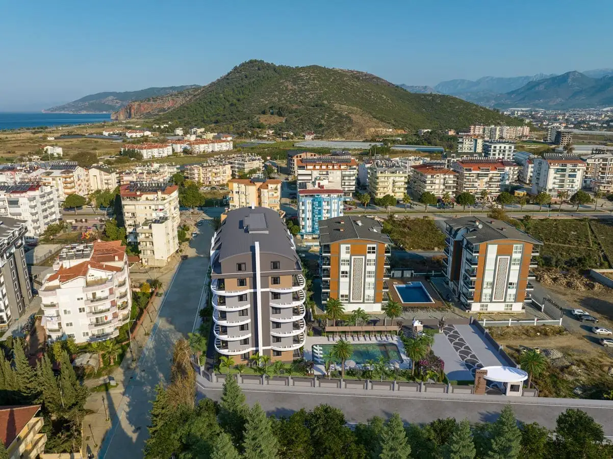 Квартира 45м² в Турции, Газипаша. Стоимостью 128000€ аренда фото-4