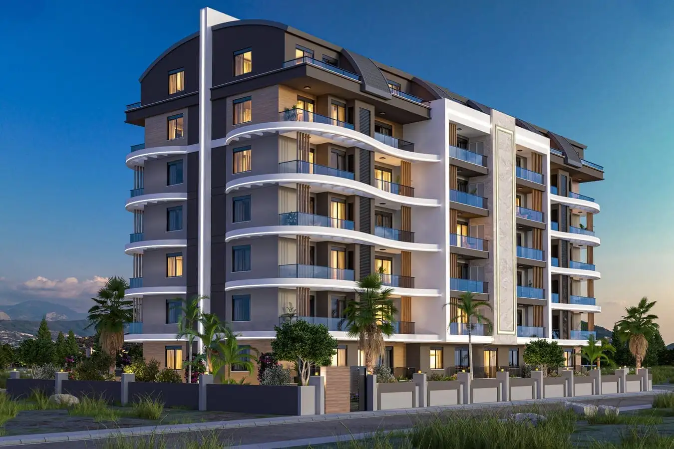 Квартира 45м² в Турции, Газипаша. Стоимостью 128000€ аренда фото-8