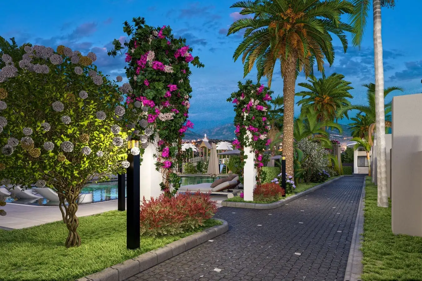 Квартира 45м² в Турции, Газипаша. Стоимостью 128000€ аренда фото-10