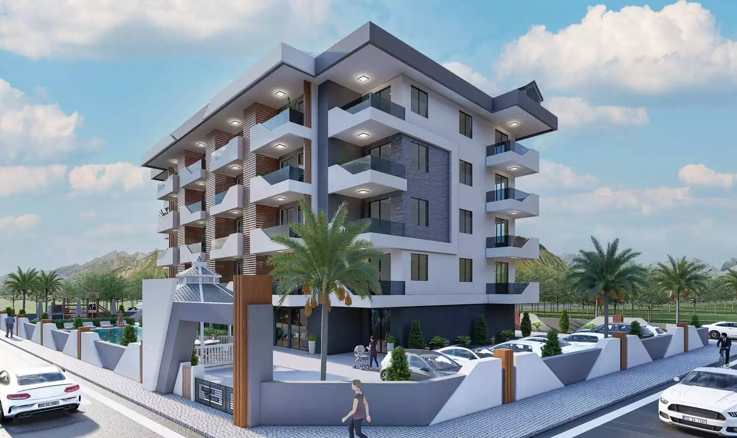 Квартира 50м² в Турции, Конаклы. Стоимостью 106000€ аренда фото-2