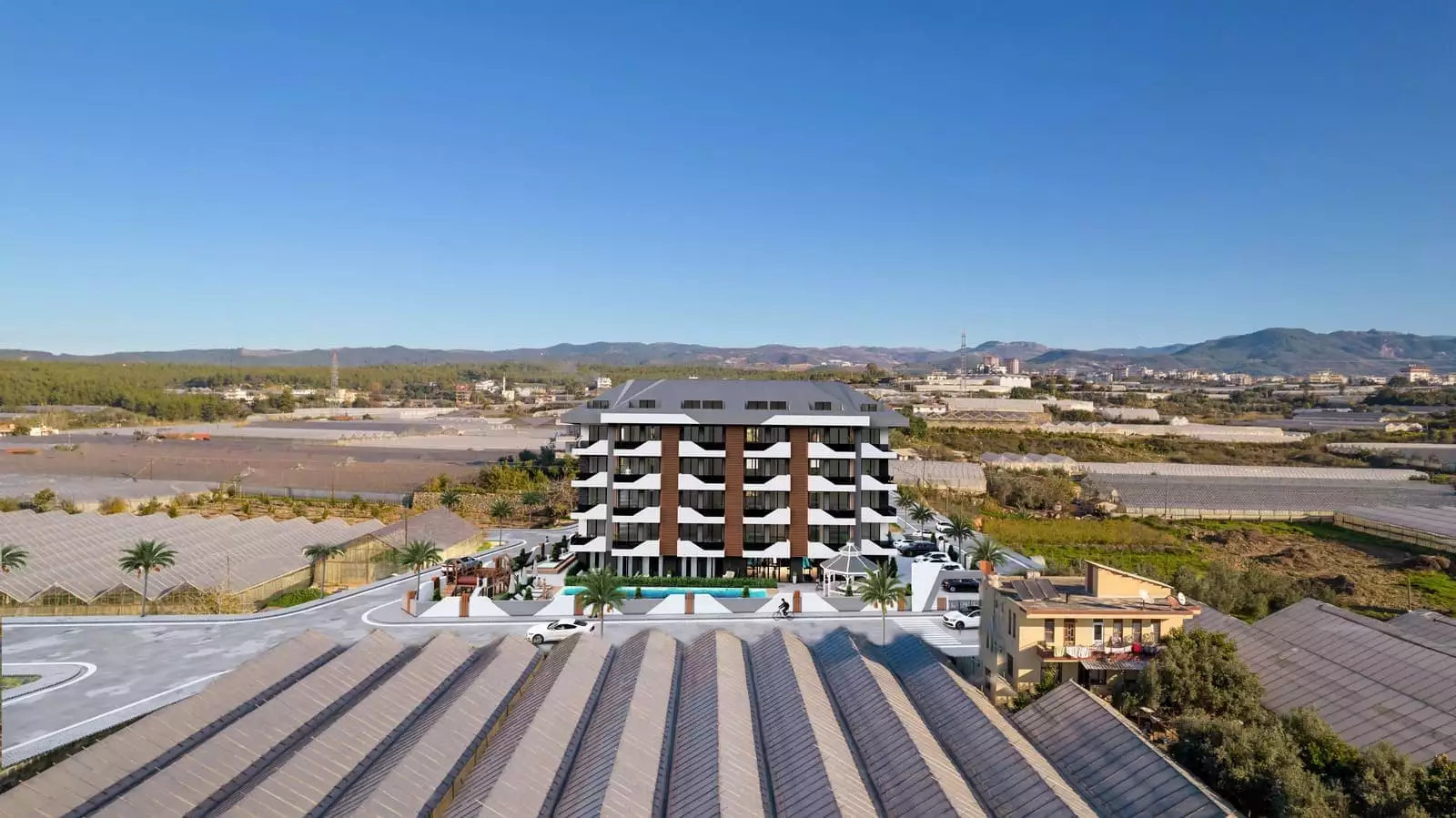 Квартира 50м² в Турции, Конаклы. Стоимостью 106000€ аренда фото-3