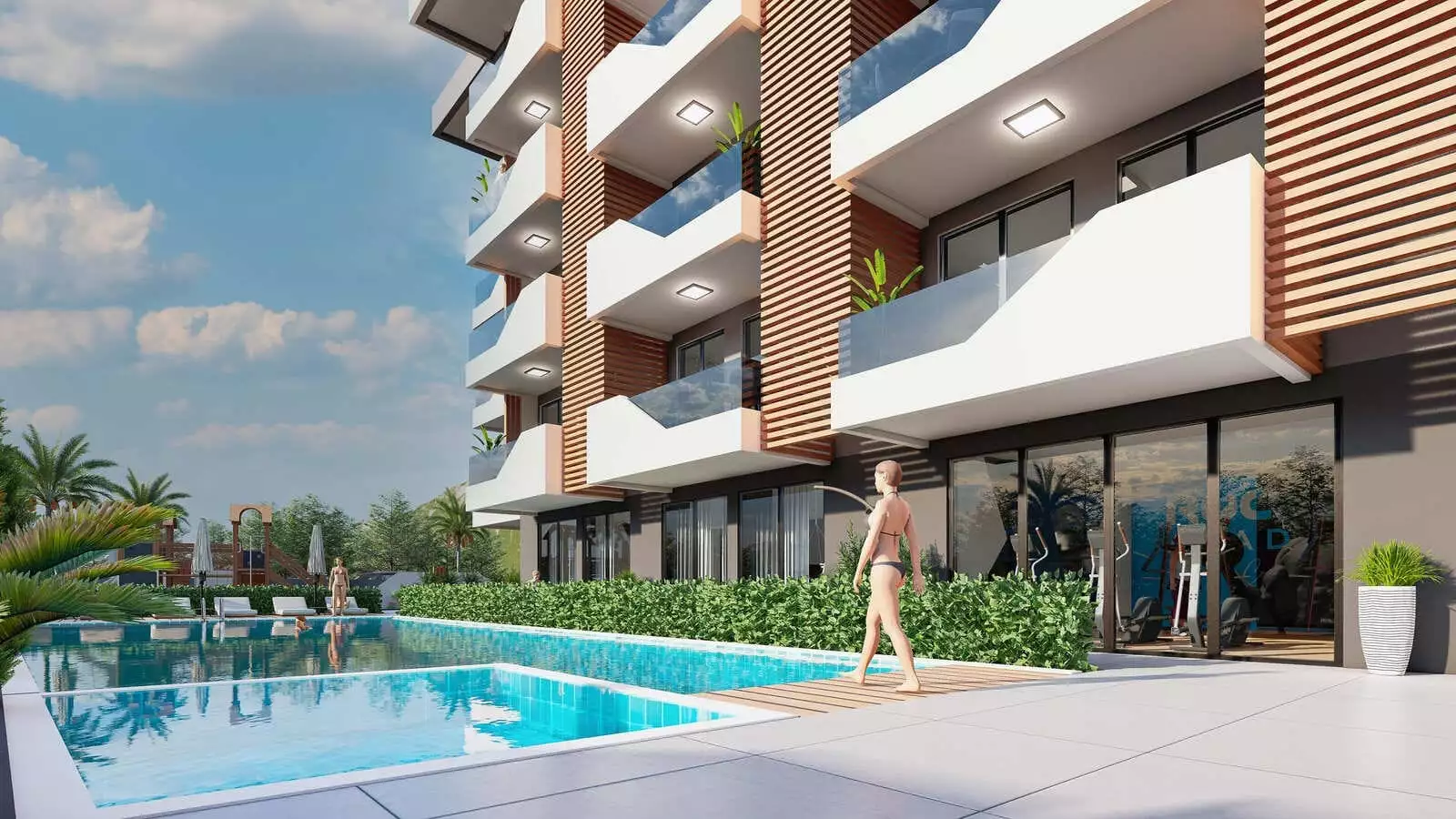 Квартира 50м² в Турции, Конаклы. Стоимостью 106000€ аренда фото-9