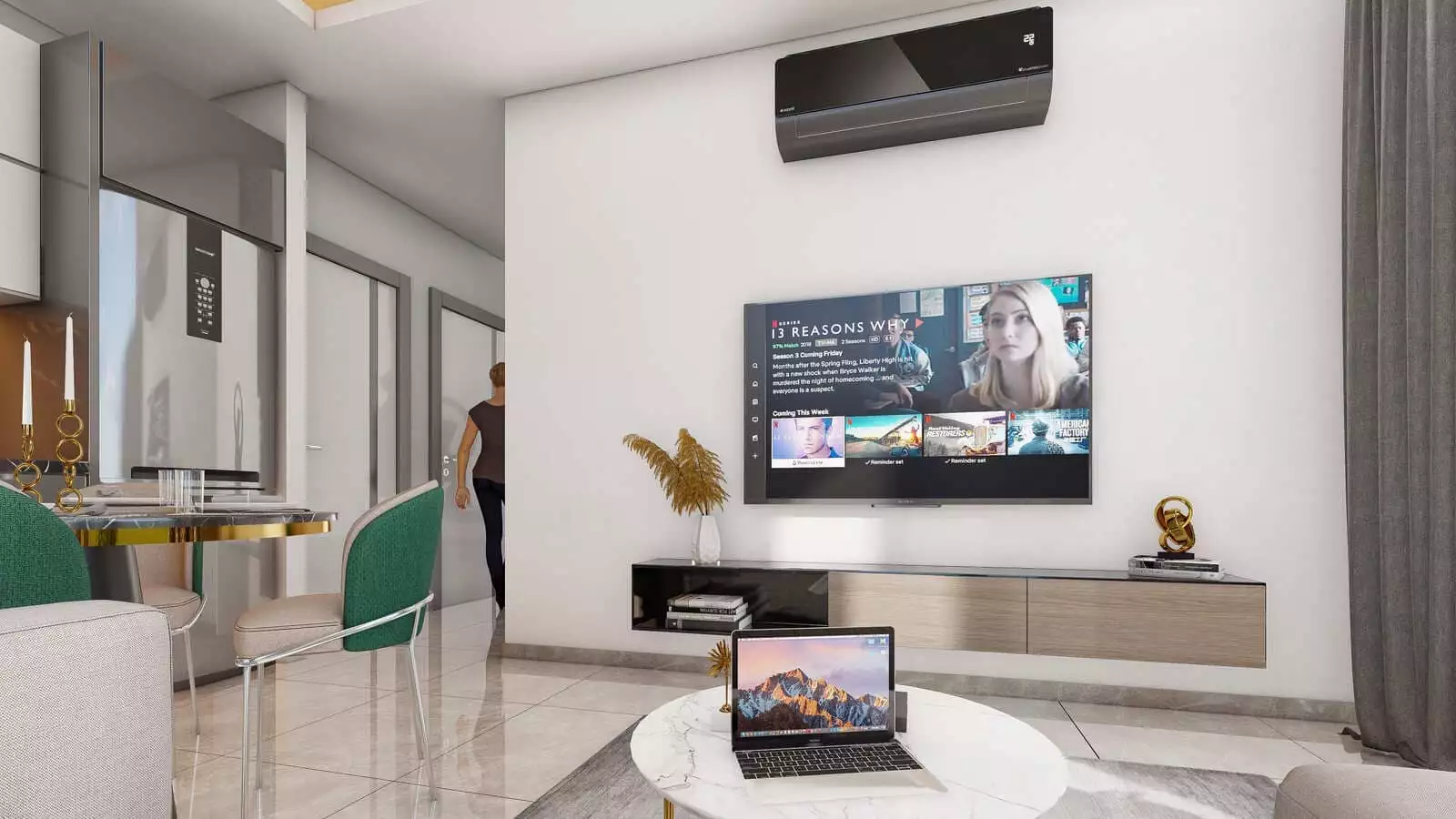 Квартира 50м² в Турции, Конаклы. Стоимостью 106000€ аренда фото-15