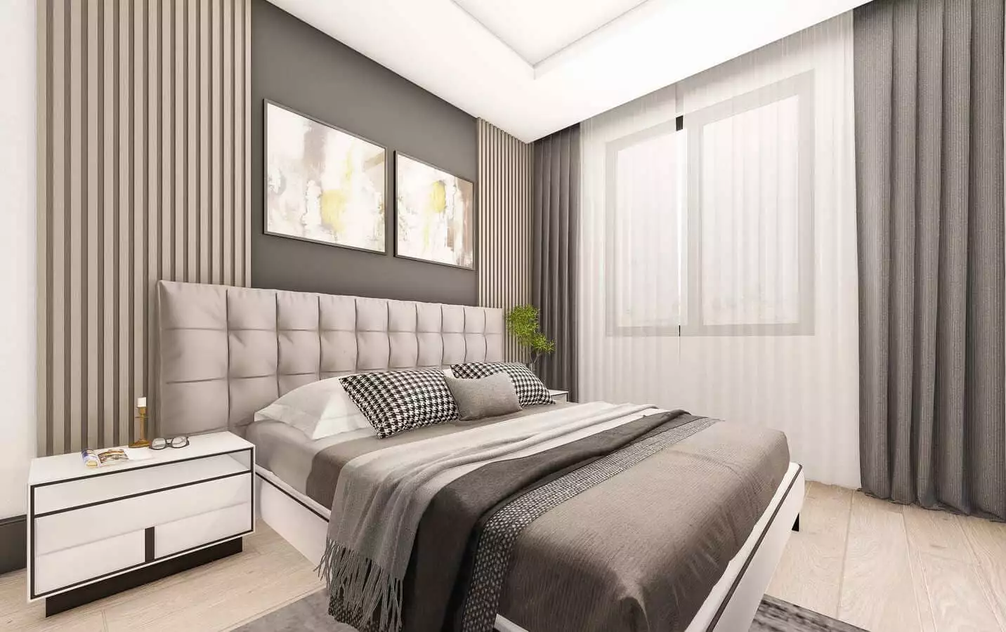 Квартира 50м² в Турции, Конаклы. Стоимостью 106000€ аренда фото-16