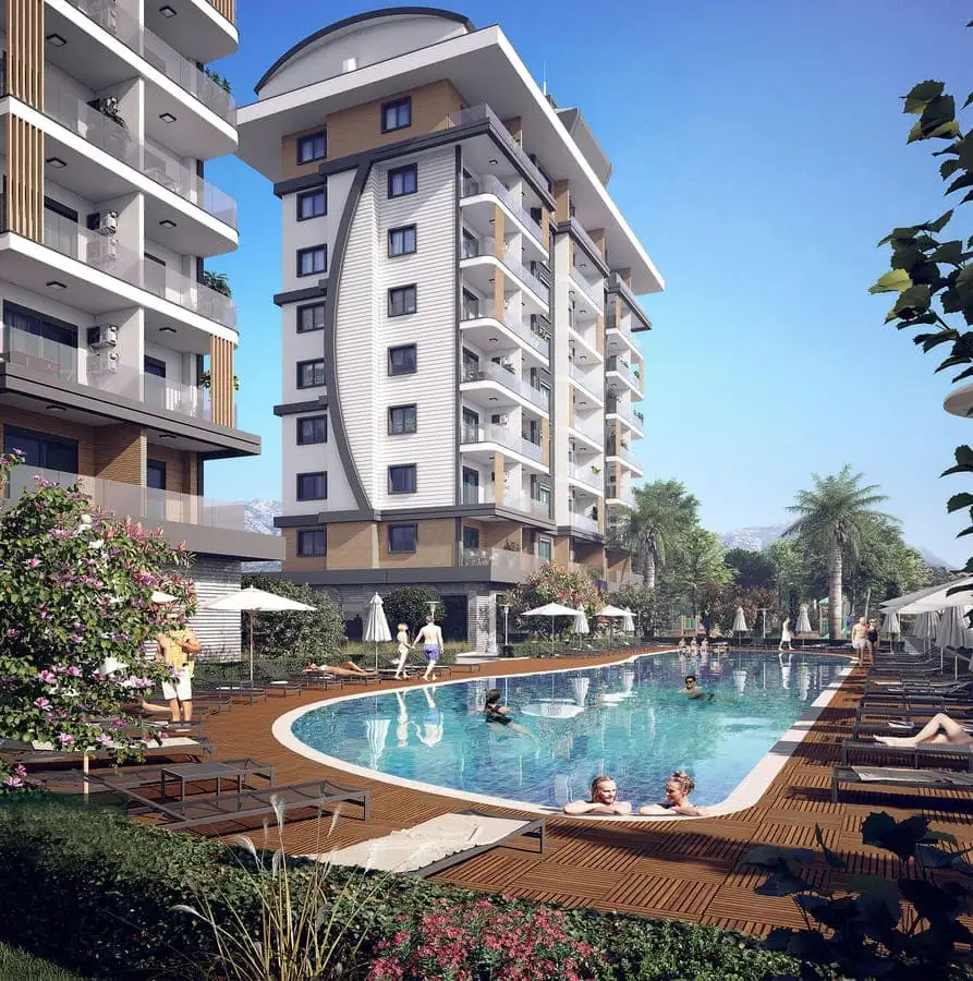 Квартира 66м² в Турции, Конаклы. Стоимостью 139000€ аренда фото-13