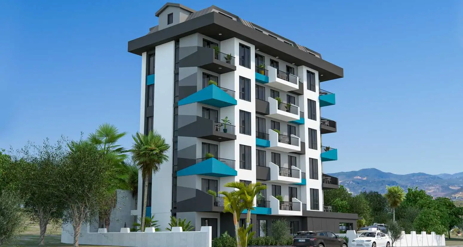 Квартира 63м² в Турции, Авсаллар. Стоимостью 99000€ аренда фото-2