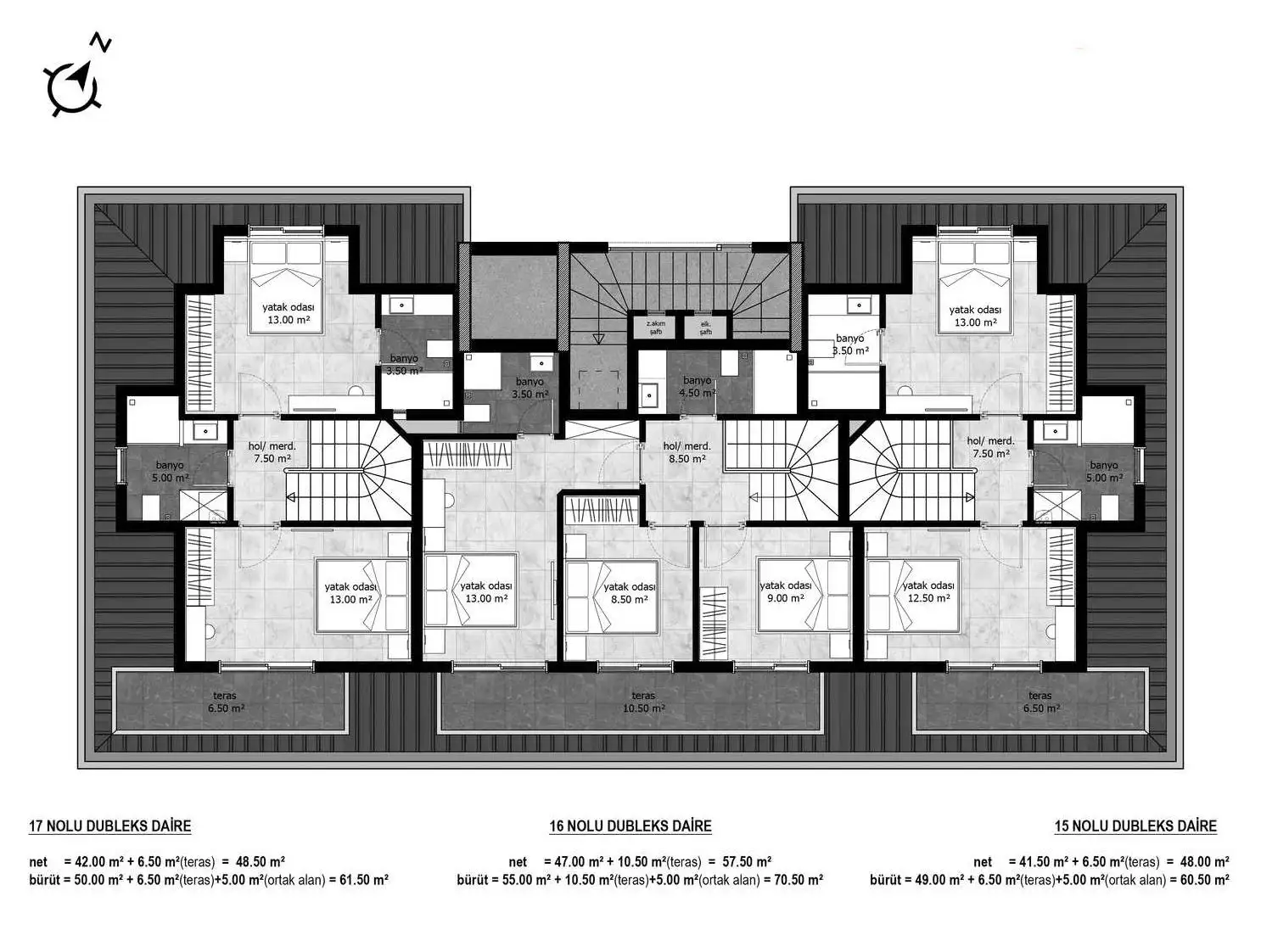 Квартира 63м² в Турции, Авсаллар. Стоимостью 99000€ аренда фото-15