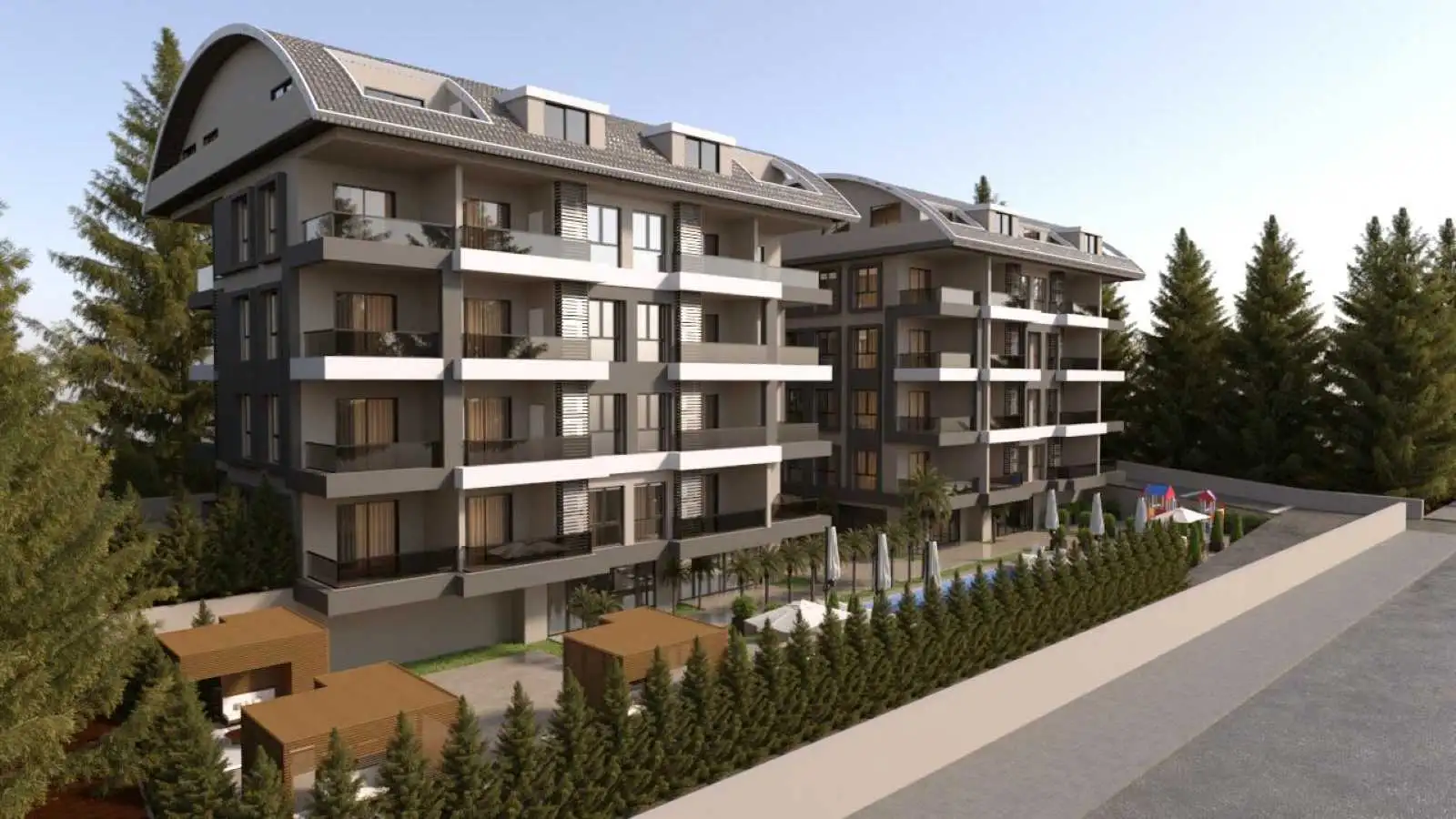 Квартира 52м² в Турции, Оба. Стоимостью 155000€ аренда фото-2