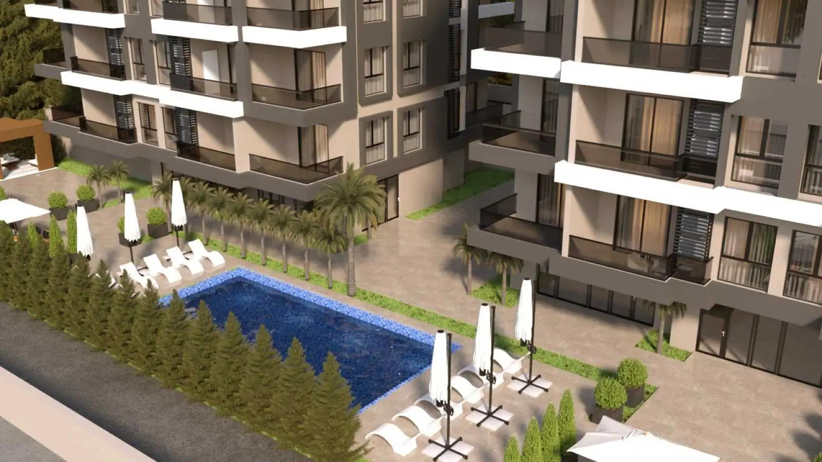 Квартира 52м² в Турции, Оба. Стоимостью 155000€ аренда фото-5