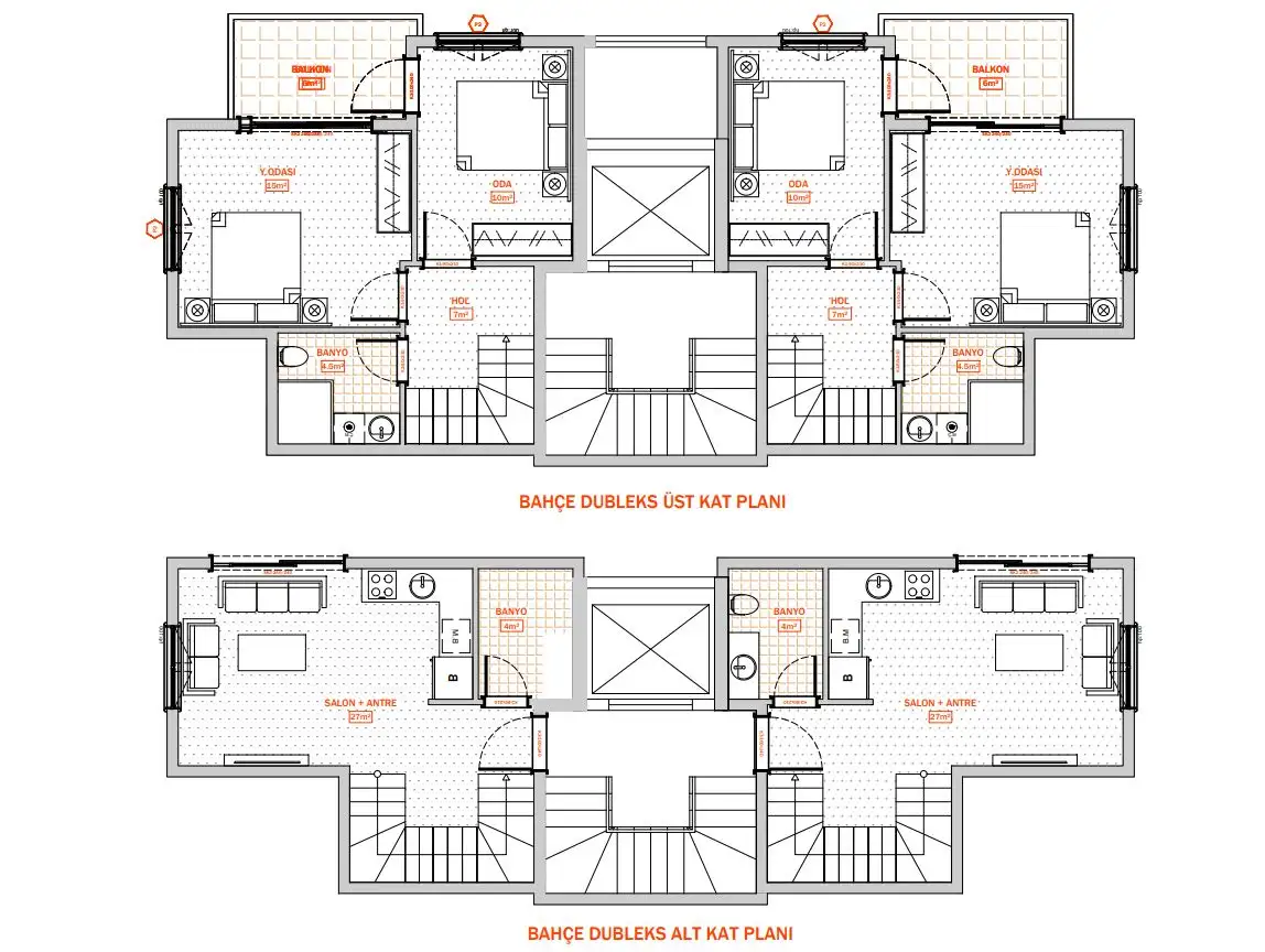 Пентхаус 55м² в Турции, Оба. Стоимостью 118000€ аренда фото-13