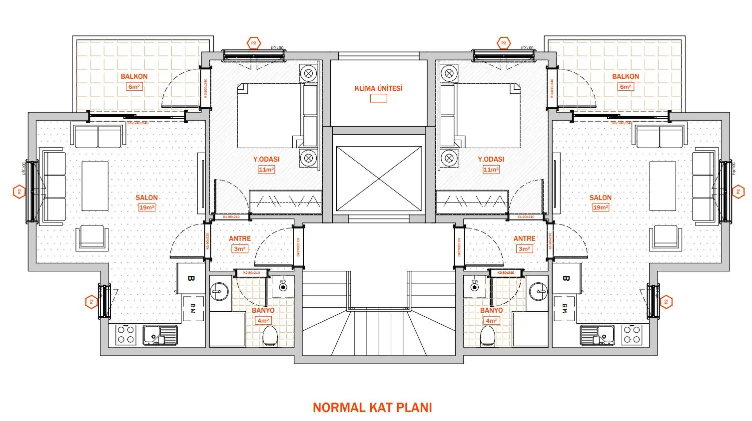 Пентхаус 55м² в Турции, Оба. Стоимостью 118000€ аренда фото-14
