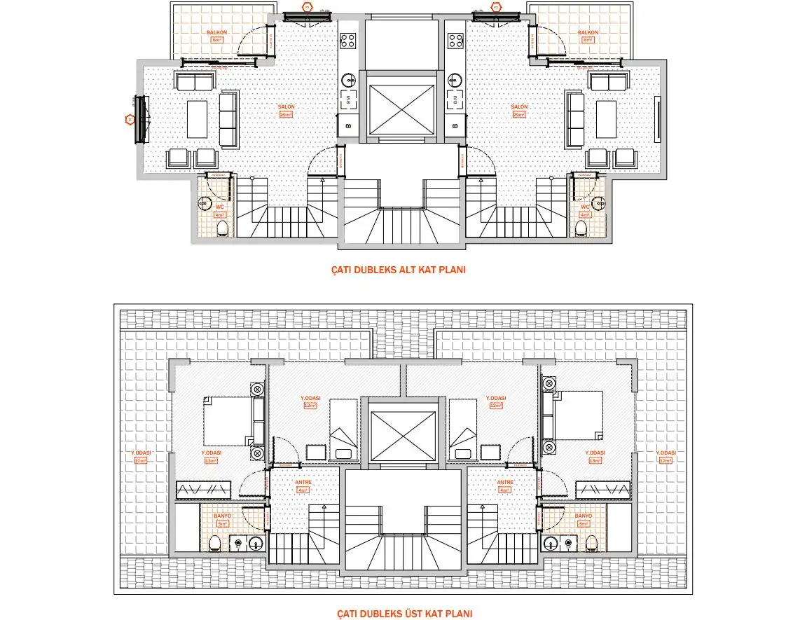 Пентхаус 55м² в Турции, Оба. Стоимостью 118000€ аренда фото-15