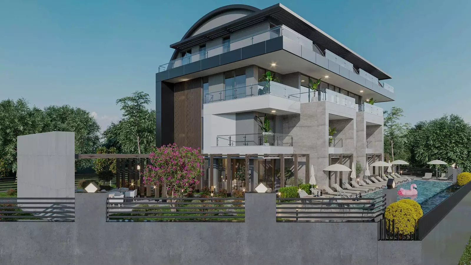 Таунхаус 92м² в Турции, Аланья. Стоимостью 323950€ аренда фото-4