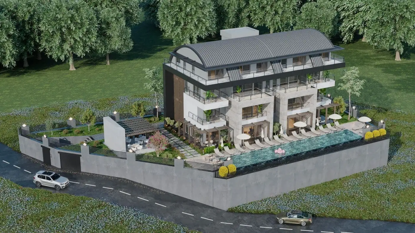 Таунхаус 92м² в Турции, Аланья. Стоимостью 323950€ аренда фото-1