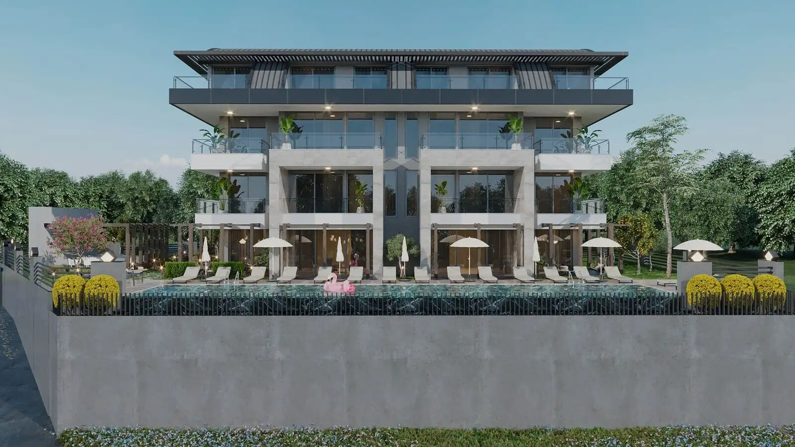 Таунхаус 92м² в Турции, Аланья. Стоимостью 323950€ аренда фото-3