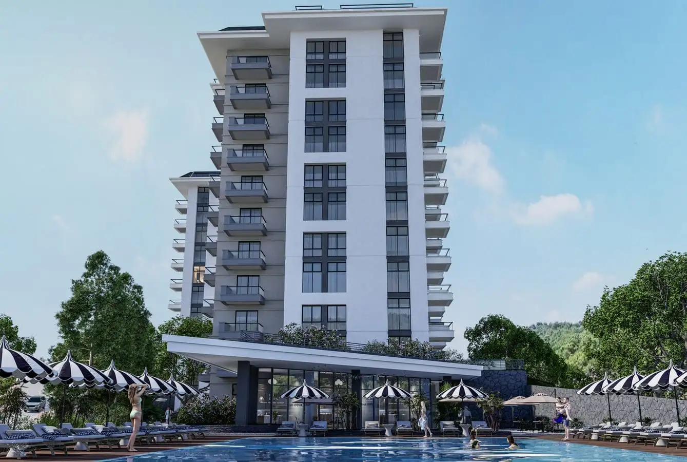 Квартира 56м² в Турции, Авсаллар. Стоимостью 163000€ аренда фото-6