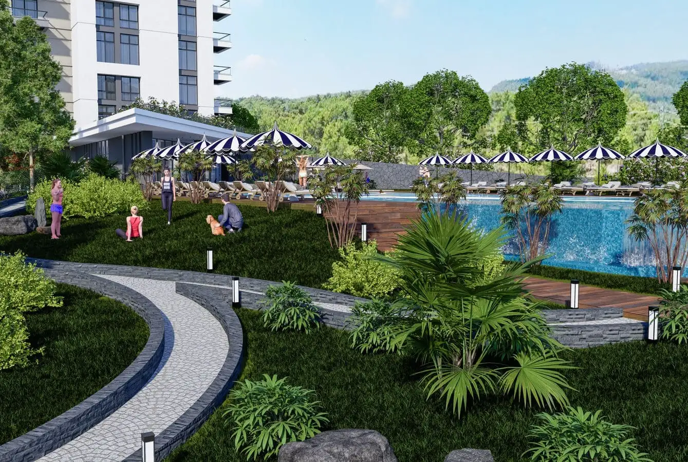 Квартира 56м² в Турции, Авсаллар. Стоимостью 163000€ аренда фото-7