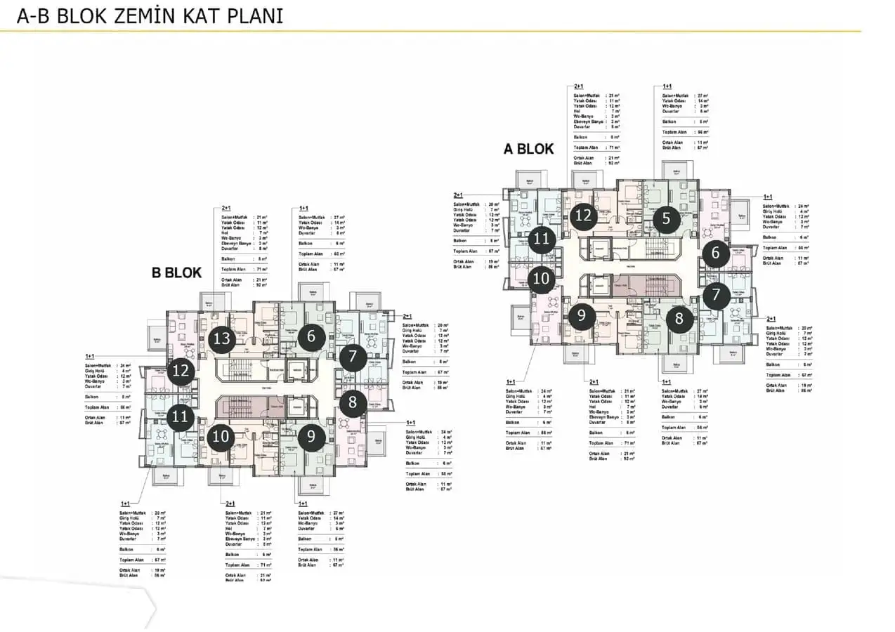 Квартира 56м² в Турции, Авсаллар. Стоимостью 163000€ аренда фото-18