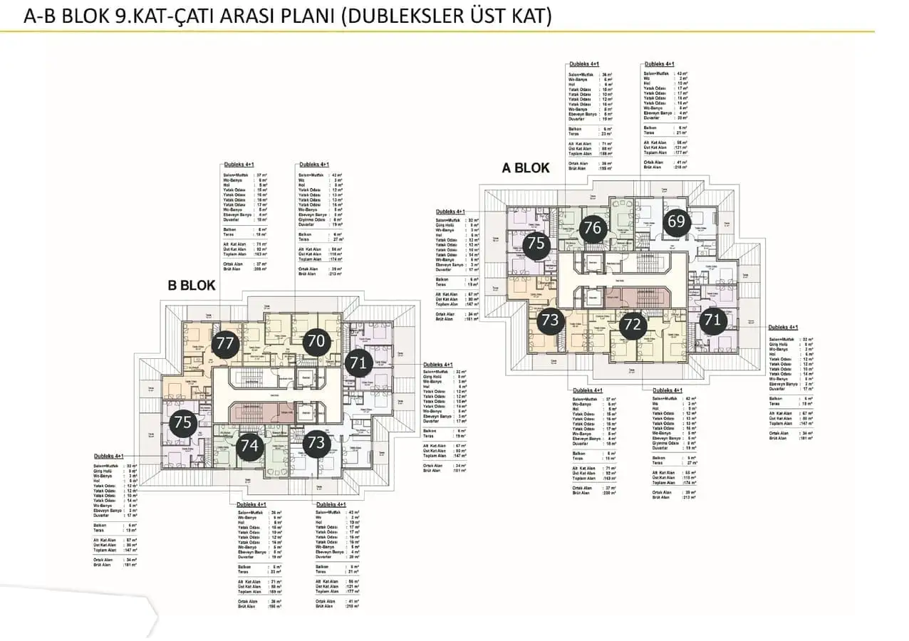 Квартира 56м² в Турции, Авсаллар. Стоимостью 163000€ аренда фото-26