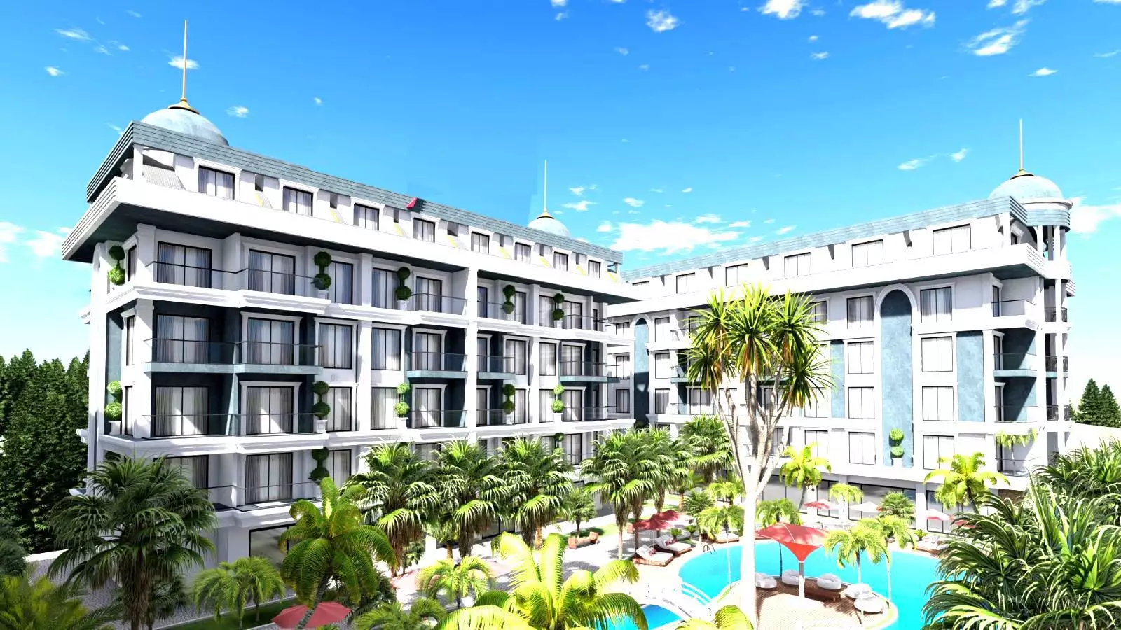 Квартира 46м² в Турции, Оба. Стоимостью 189000€ аренда фото-2