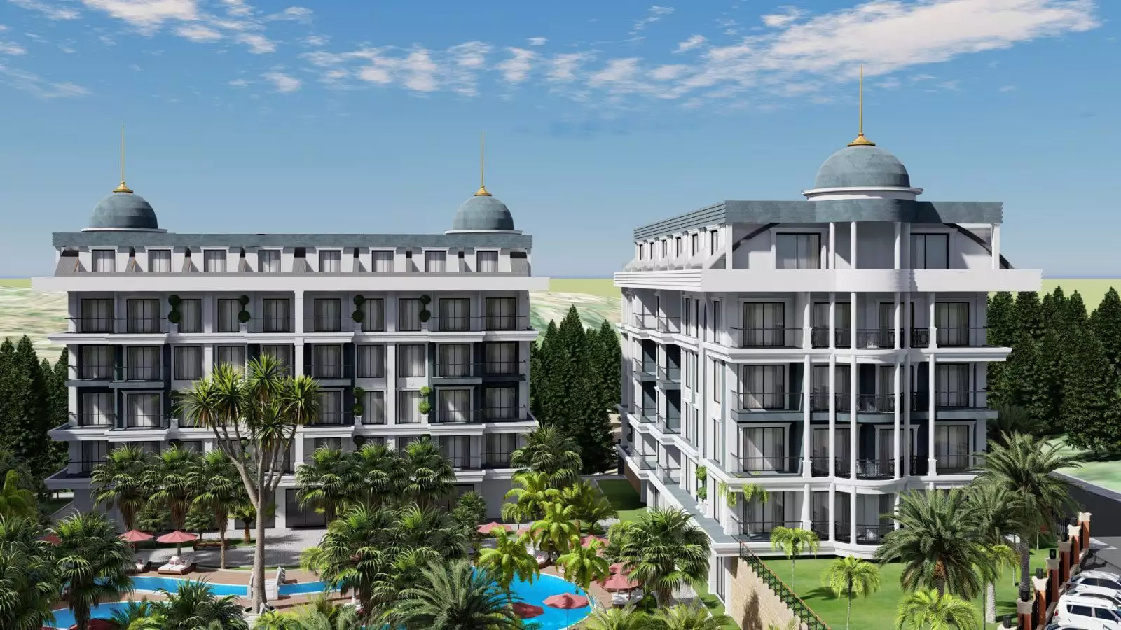 Квартира 46м² в Турции, Оба. Стоимостью 189000€ аренда фото-3