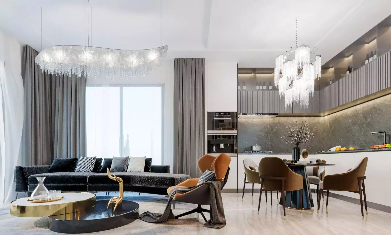 Квартира 46м² в Турции, Оба. Стоимостью 189000€ аренда фото-18