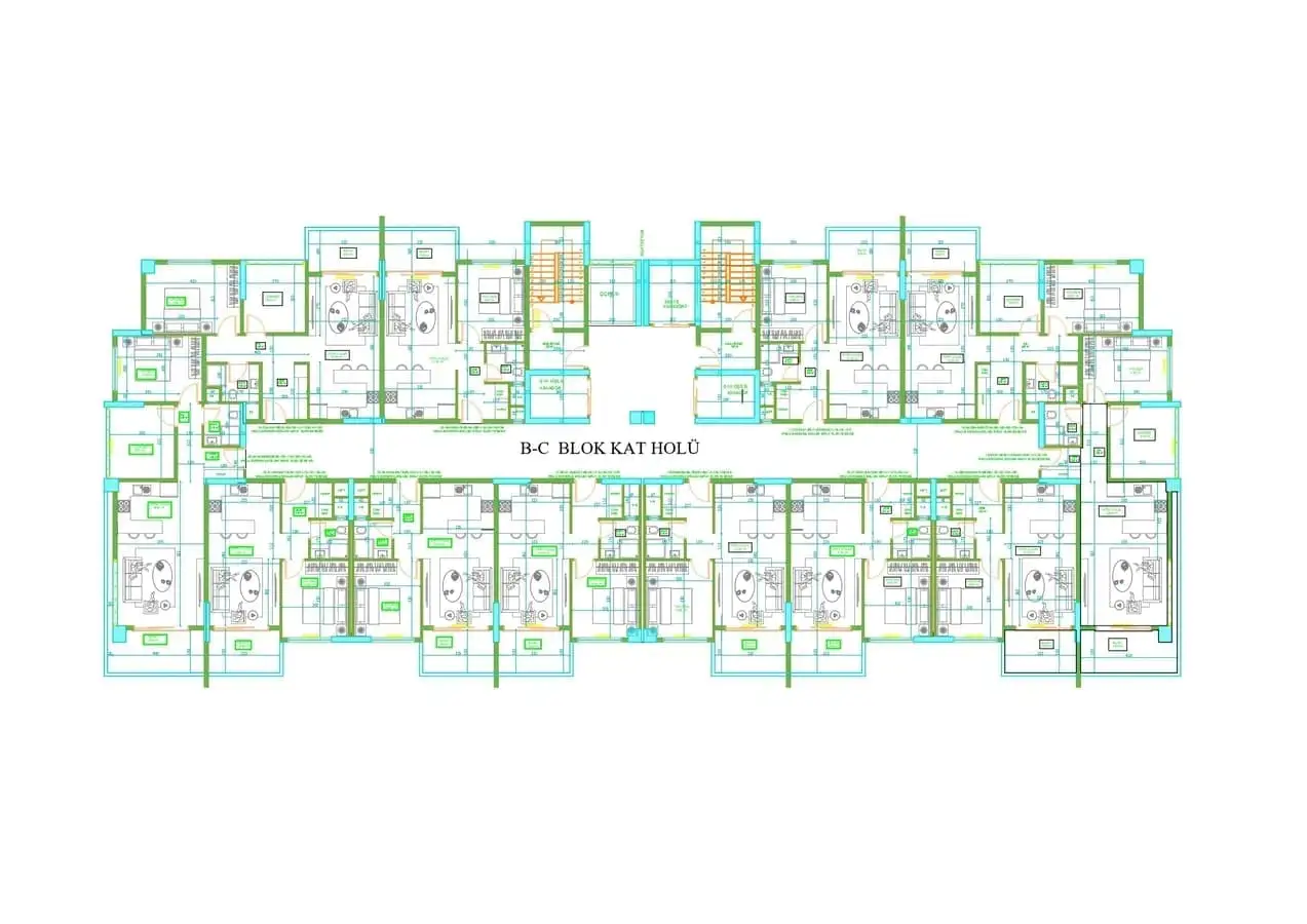 Квартира 66м² в Турции, Мерсин. Стоимостью 65000€ аренда фото-16