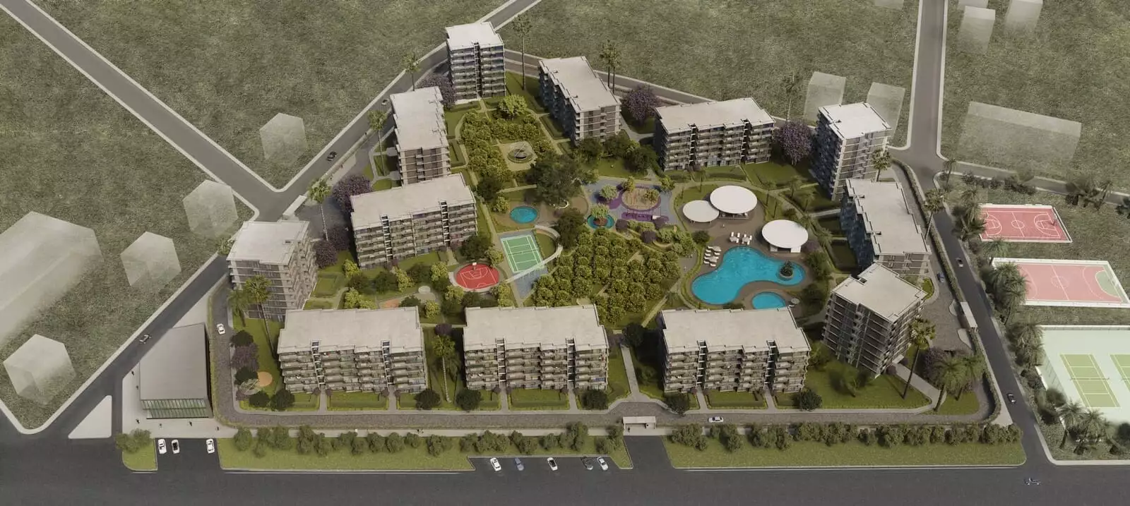 Квартира 163м² в Турции, Мерсин. Стоимостью 295000€ аренда фото-2