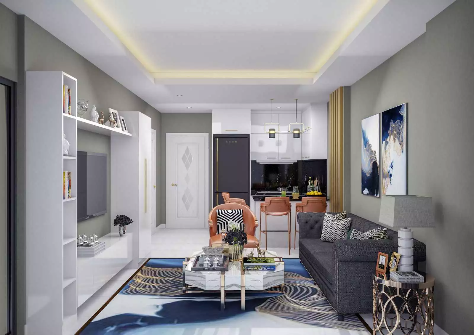 Квартира 45м² в Турции, Кестель. Стоимостью 145000€ аренда фото-11