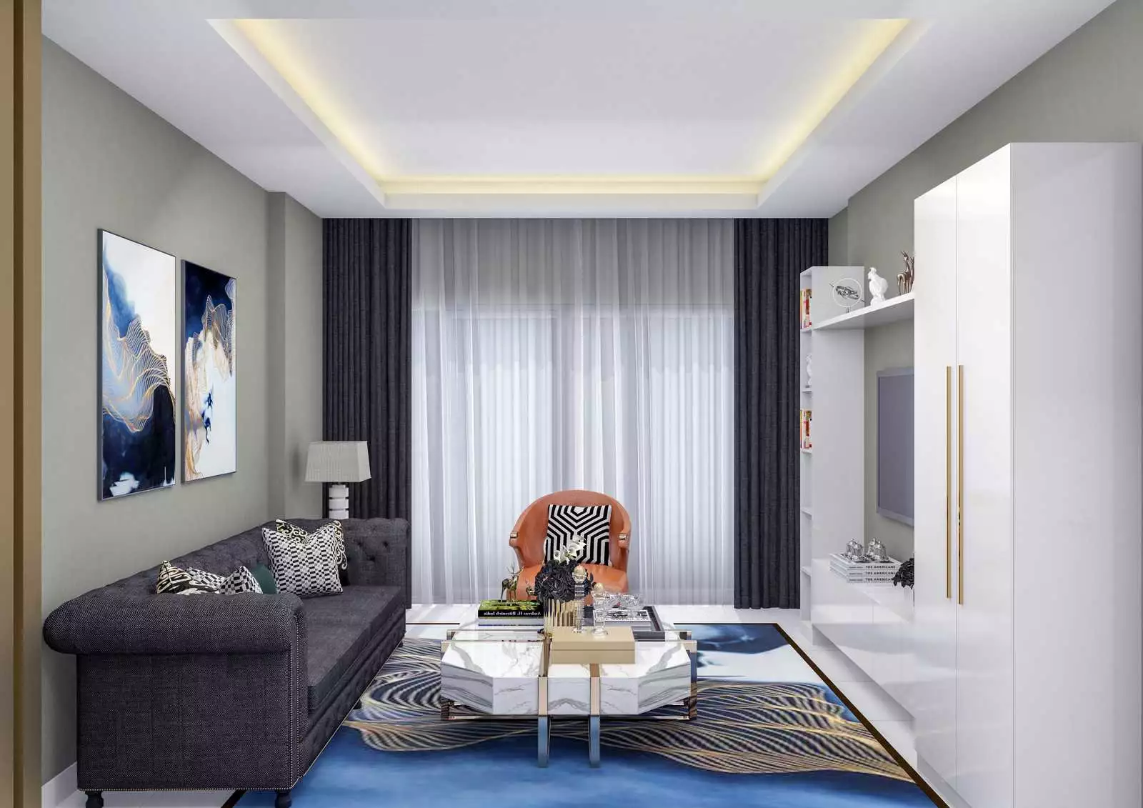 Квартира 45м² в Турции, Кестель. Стоимостью 145000€ аренда фото-12