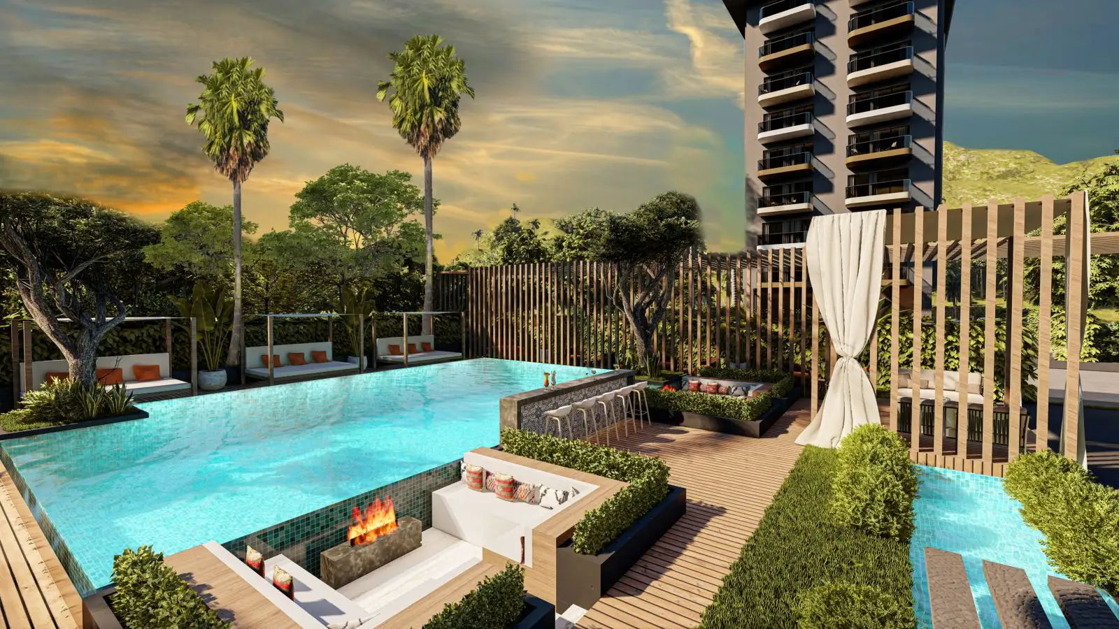 Квартира 51м² в Турции, Махмутлар. Стоимостью 159000€ аренда фото-7