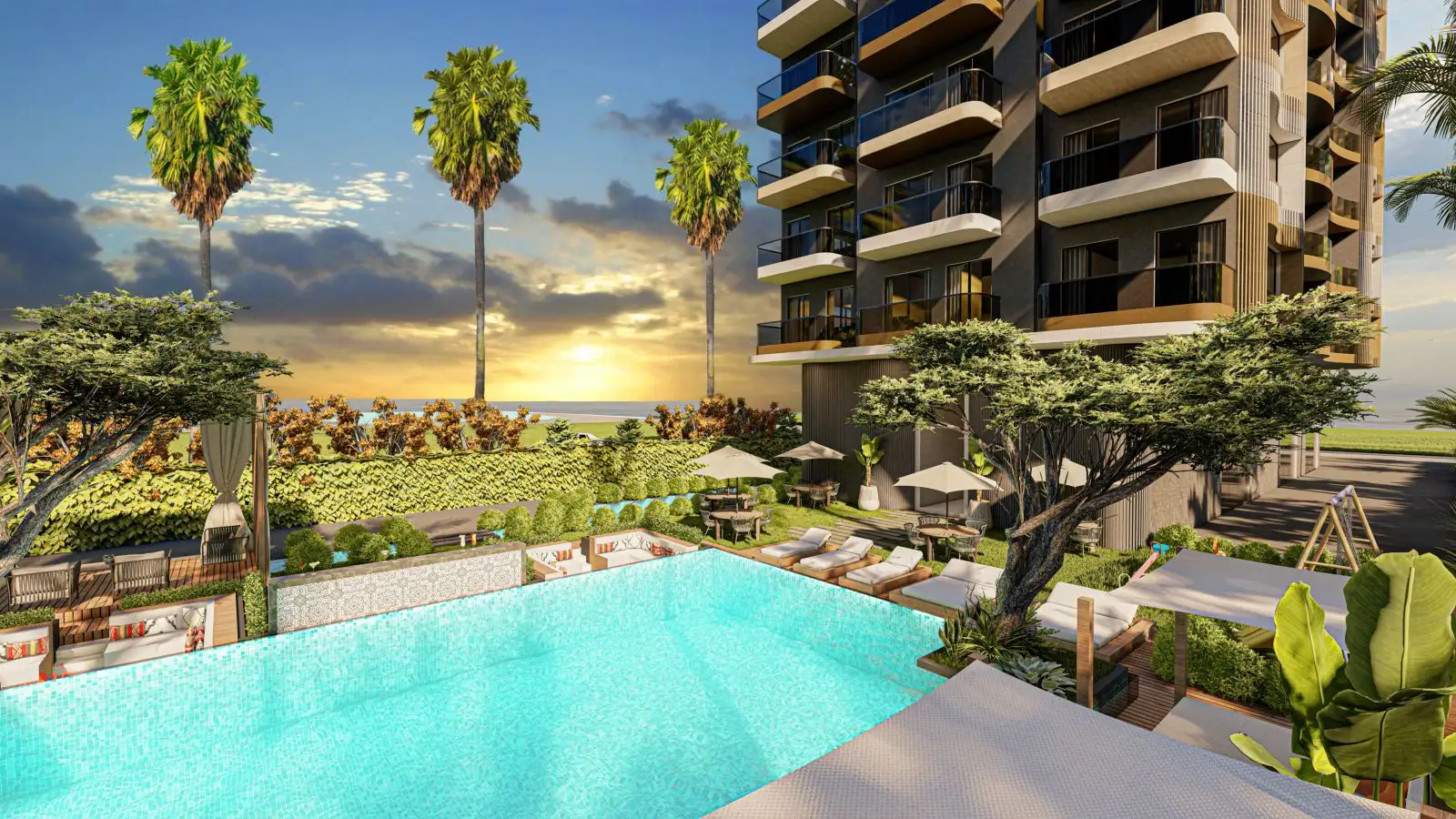 Квартира 51м² в Турции, Махмутлар. Стоимостью 159000€ аренда фото-8