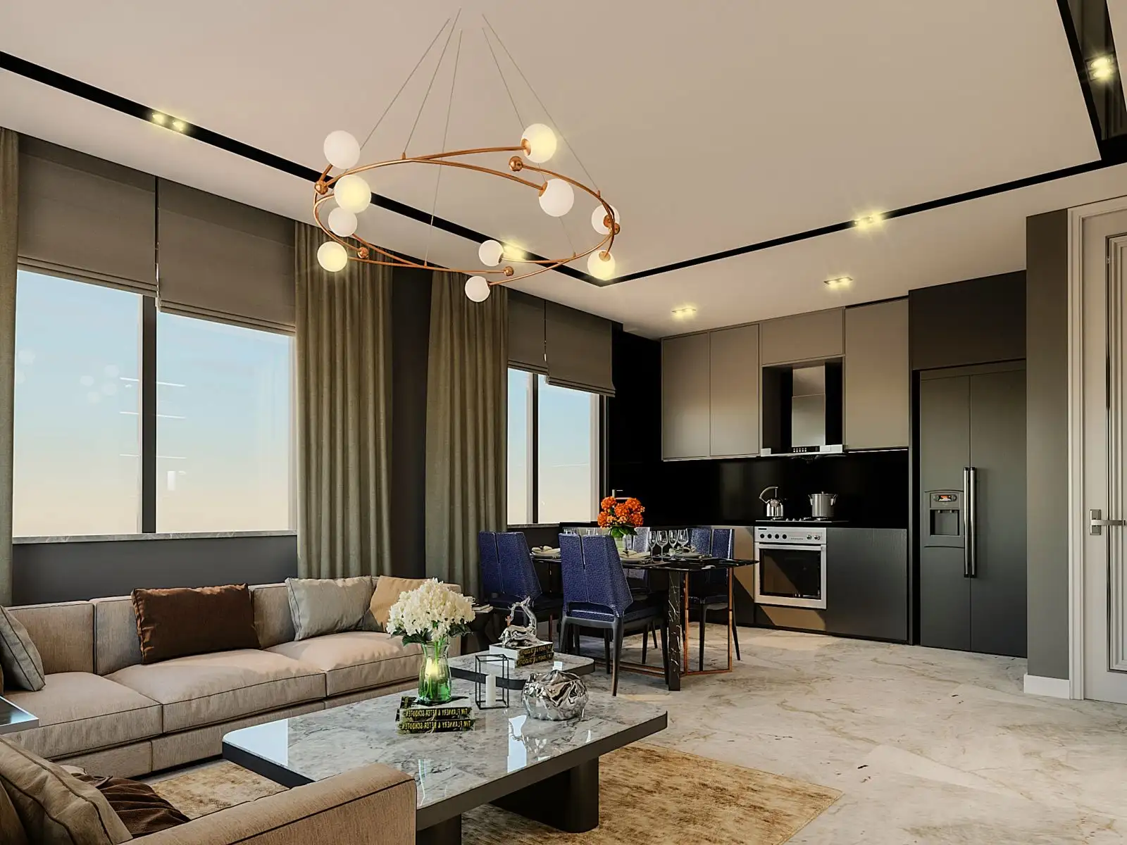 Квартира 51м² в Турции, Махмутлар. Стоимостью 159000€ аренда фото-28