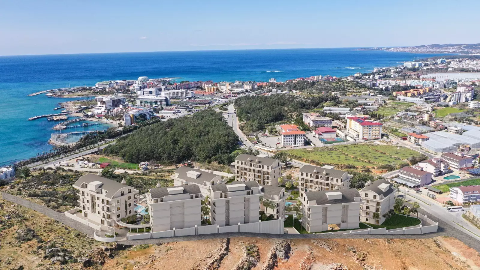 Квартира 48м² в Турции, Авсаллар. Стоимостью 180000€ аренда фото-2