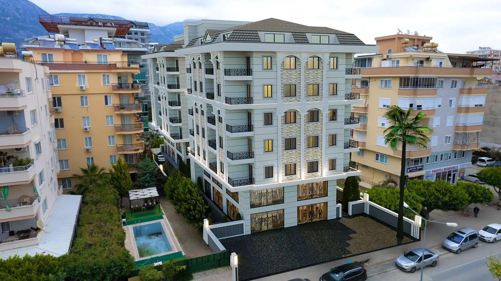 Квартира 54м² в Турции, Махмутлар. Стоимостью 116000€ аренда фото-6